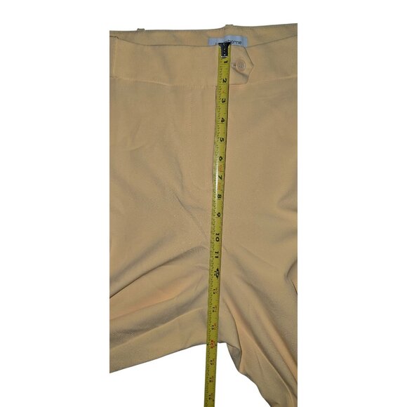 Liz Claiborne Womens Beige Dress Pants Flat Front Polyester Blend - Picture 4 of 9
